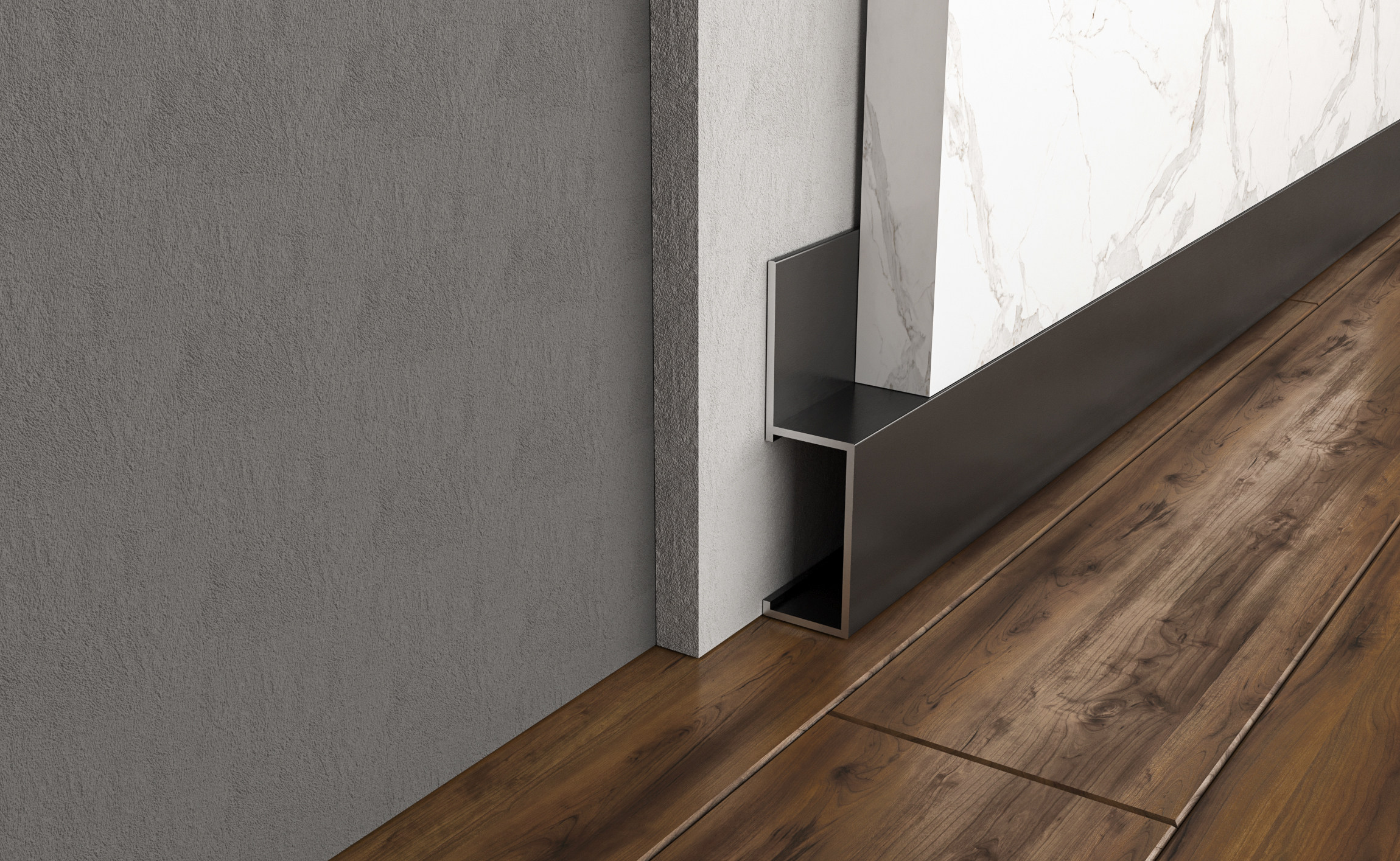 持雍收边条瓷砖阳角踢脚线隐形自粘墙面贴踢脚线嵌入式暗装地脚线