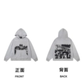 Flower Gray-Zipper Style [03 Style]