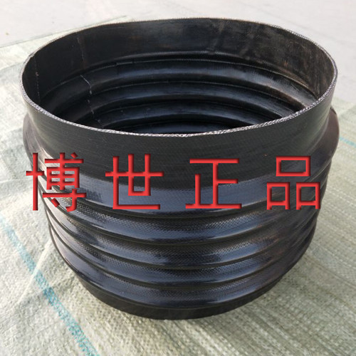 进口硅胶管钢丝软管订做大口径耐高压耐高温钢丝加布管波纹伸缩管