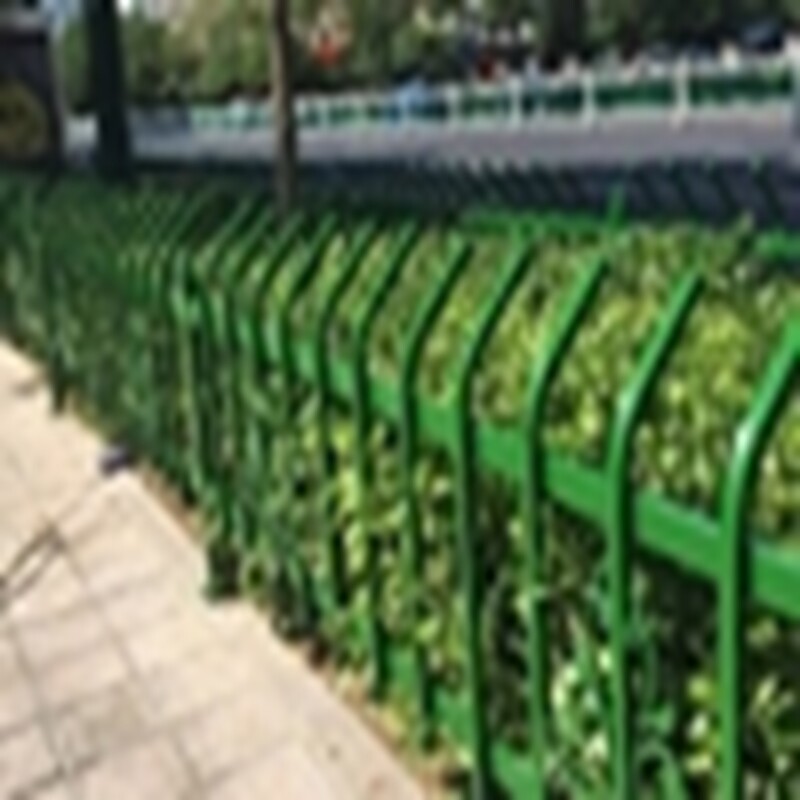 锌钢草坪护栏铁艺户外栏杆市政园林绿化带隔离栏花坛花园围栏栅栏