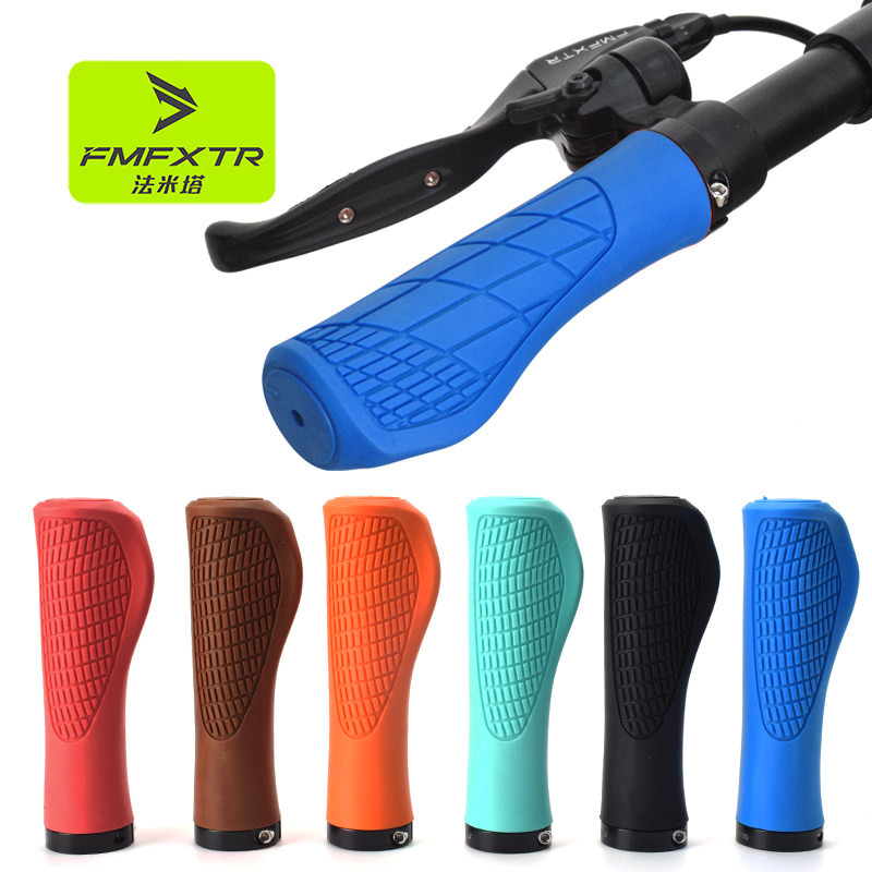 山地自行车把套通用把手套儿童单车锁边手把套橡胶握把手柄套配件