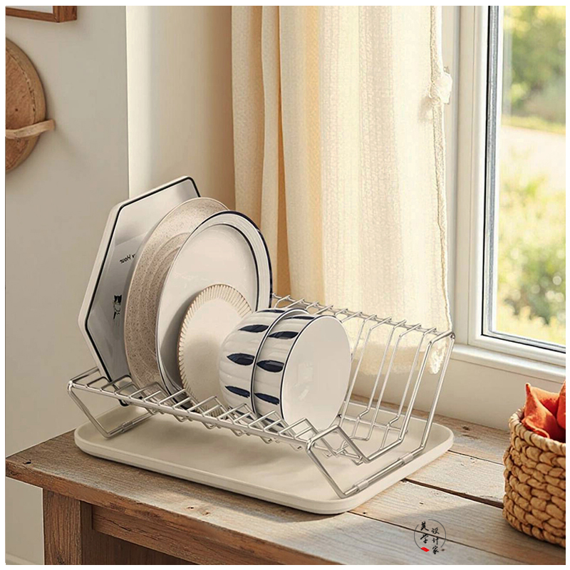 304不锈钢沥水架伸缩厨房洗碗池水槽碗碟餐具沥水篮置物架宅款