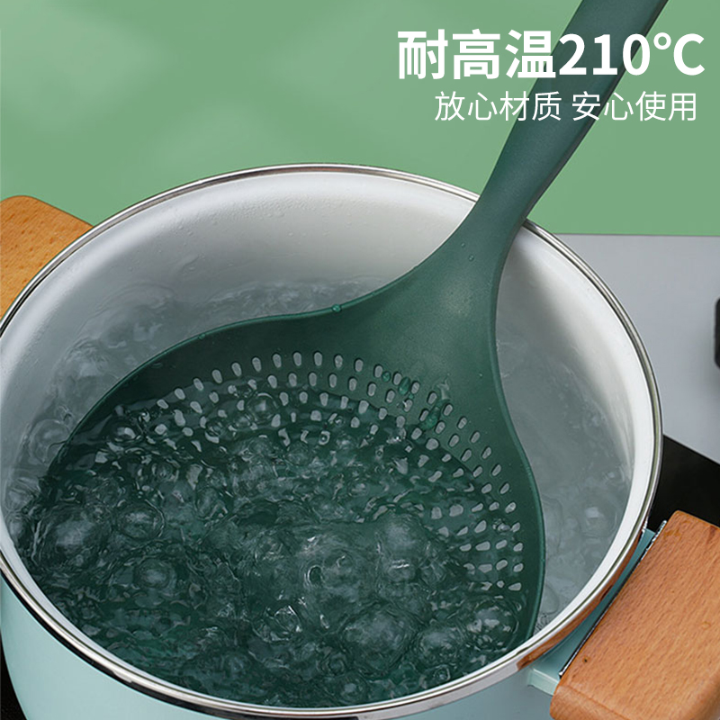 耐高温大号捞面漏勺厨房家用沥水漏网捞饺子网塑料面条漏勺子