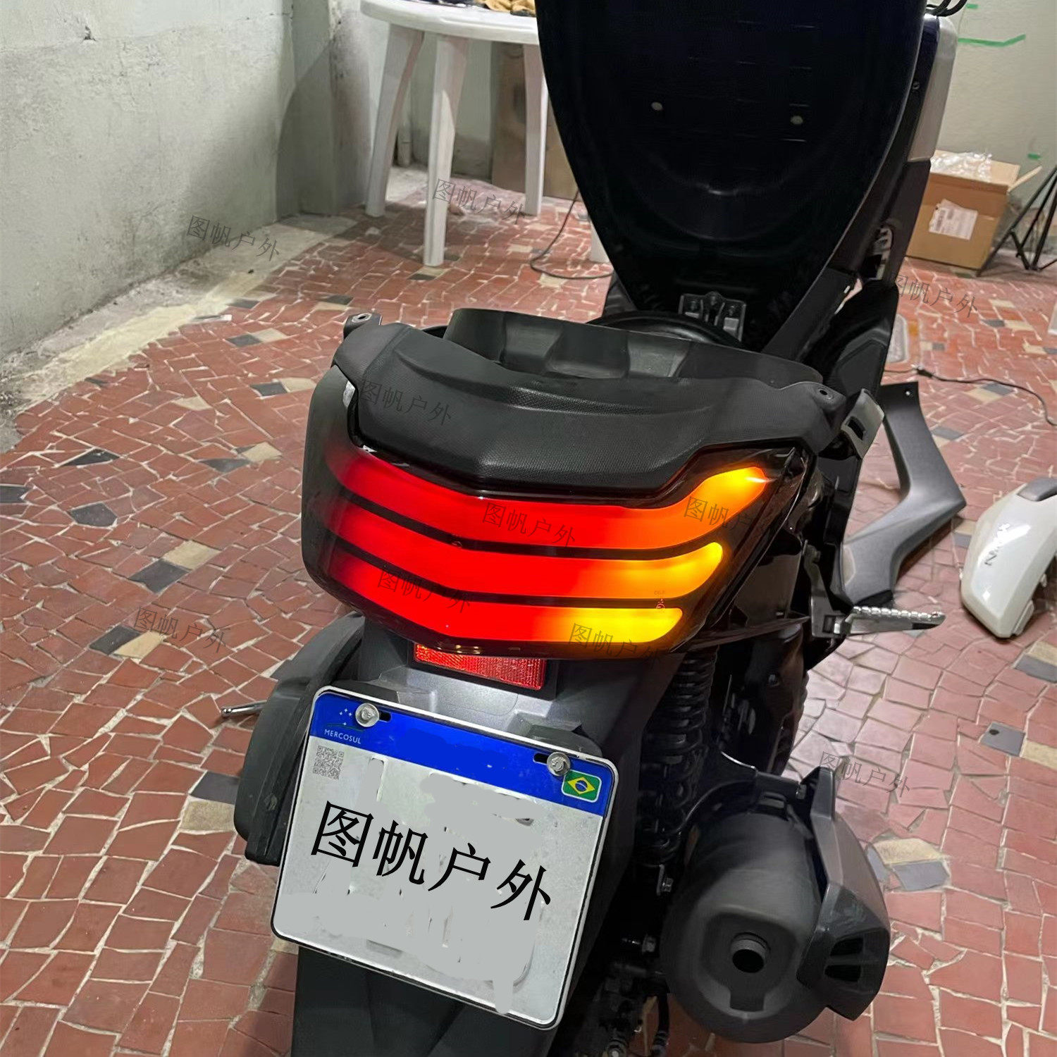 适用雅马哈nmax155改装尾灯