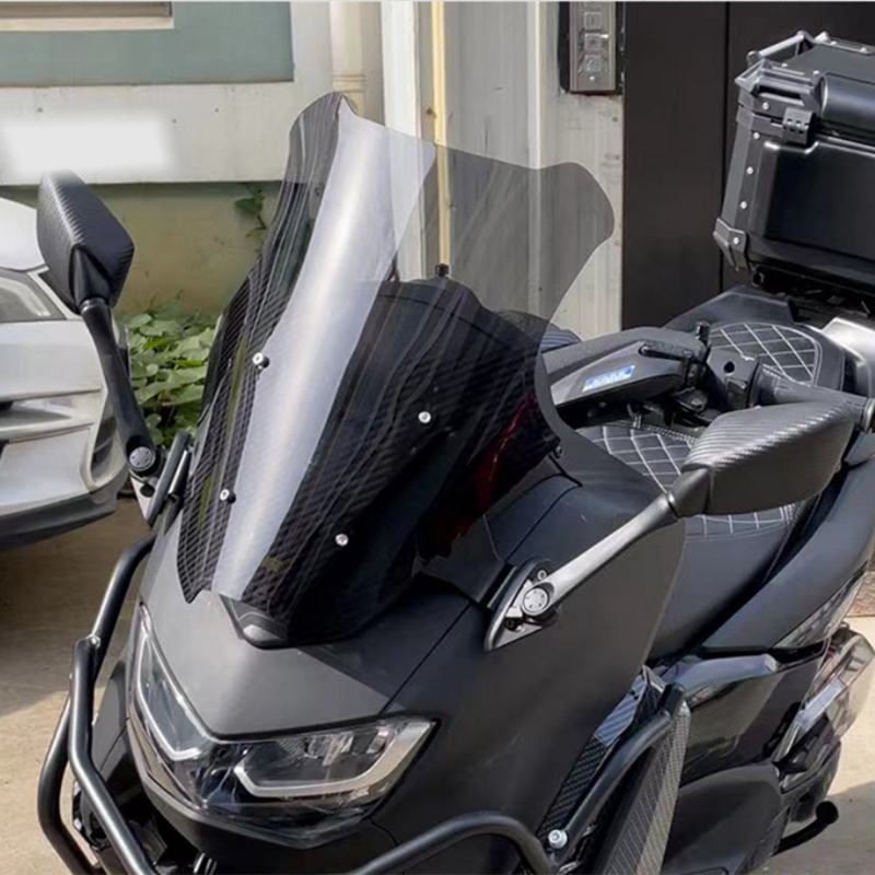 雅马哈NMAX155挡风无损安装