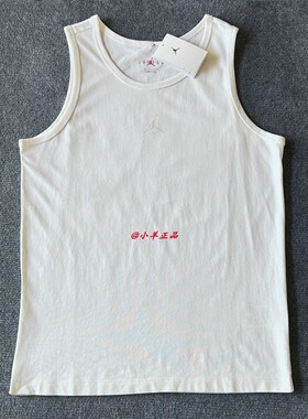 NIKE耐克AJ 男子复古纯棉运动休闲无袖T恤背心 FN5997-349