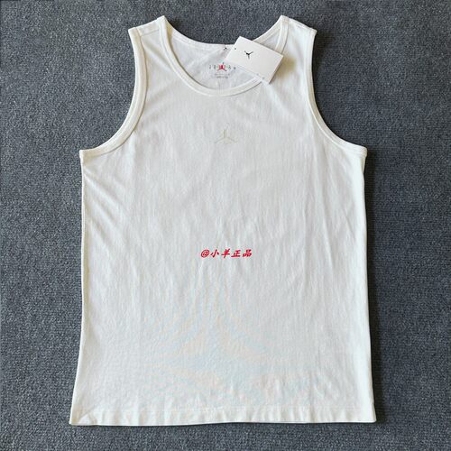 NIKE耐克AJ 男子复古纯棉运动休闲无袖T恤背心 FN5997-349