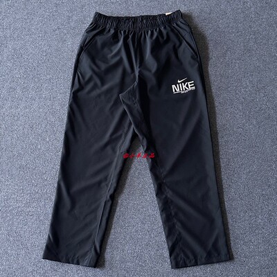 NIKE耐克男子秋季训练跑步健身速干印花运动长裤九分裤IM3375-010