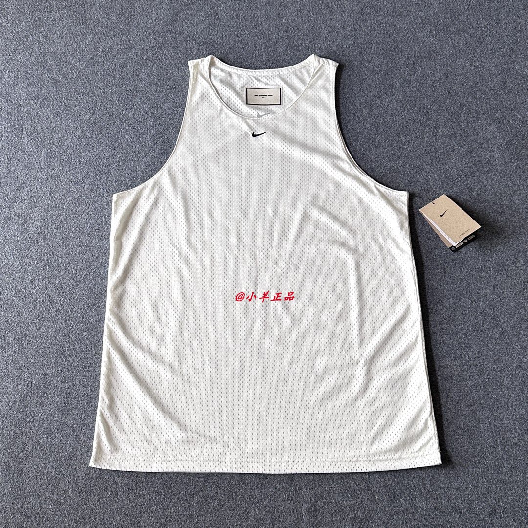 NIKE耐克 Dri-fit男子速干篮球运动休闲无袖背心T恤 IF2601-133