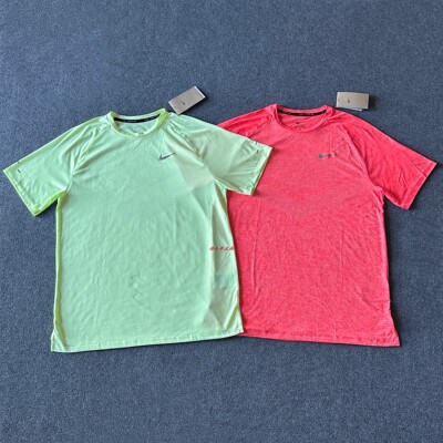 NIKE耐克 Dri-Fit ADV 男子速干透气跑步运动短袖T恤 HV5204-701