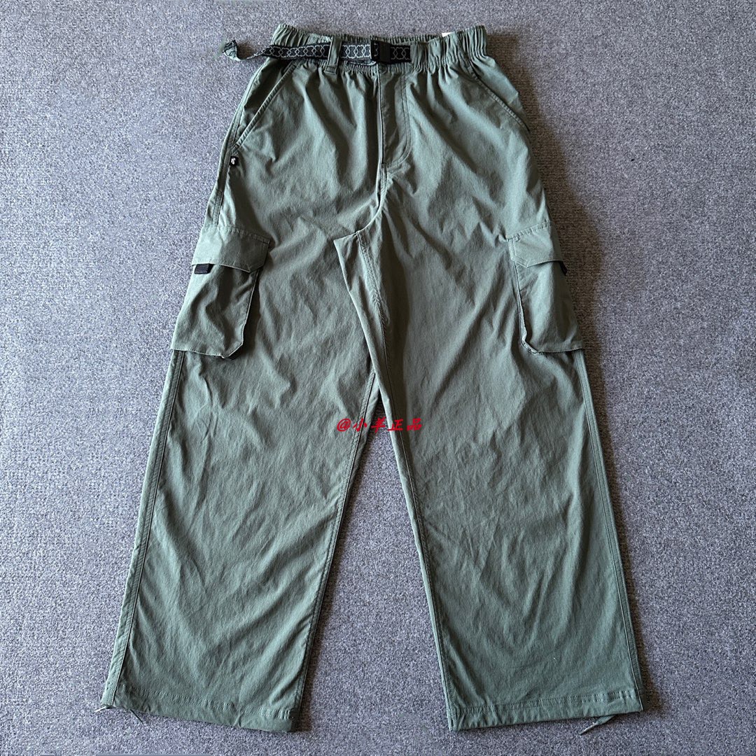 NIKE耐克 男子春秋运动休闲滑板梭织透气直筒工装长裤FV7348-338