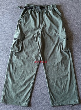 NIKE耐克 男子春秋运动休闲滑板梭织透气直筒工装长裤FV7348-338