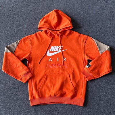 NIKE耐克正品2025秋季新款男士时尚拼接针织套头卫衣HJ0274-819