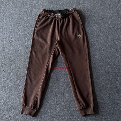 NIKE耐克 男子运动训练速干法式毛圈针织网球长裤 DQ4588-237-010