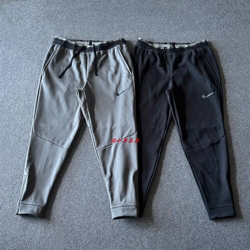NIKE耐克 PRO男子冬季运动训练跑步加绒保暖收腿长裤 DD2123-010