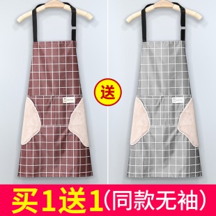 围腰 厨房防水防油工作男定制logo印字家用2025新款 时尚 围裙女夏季