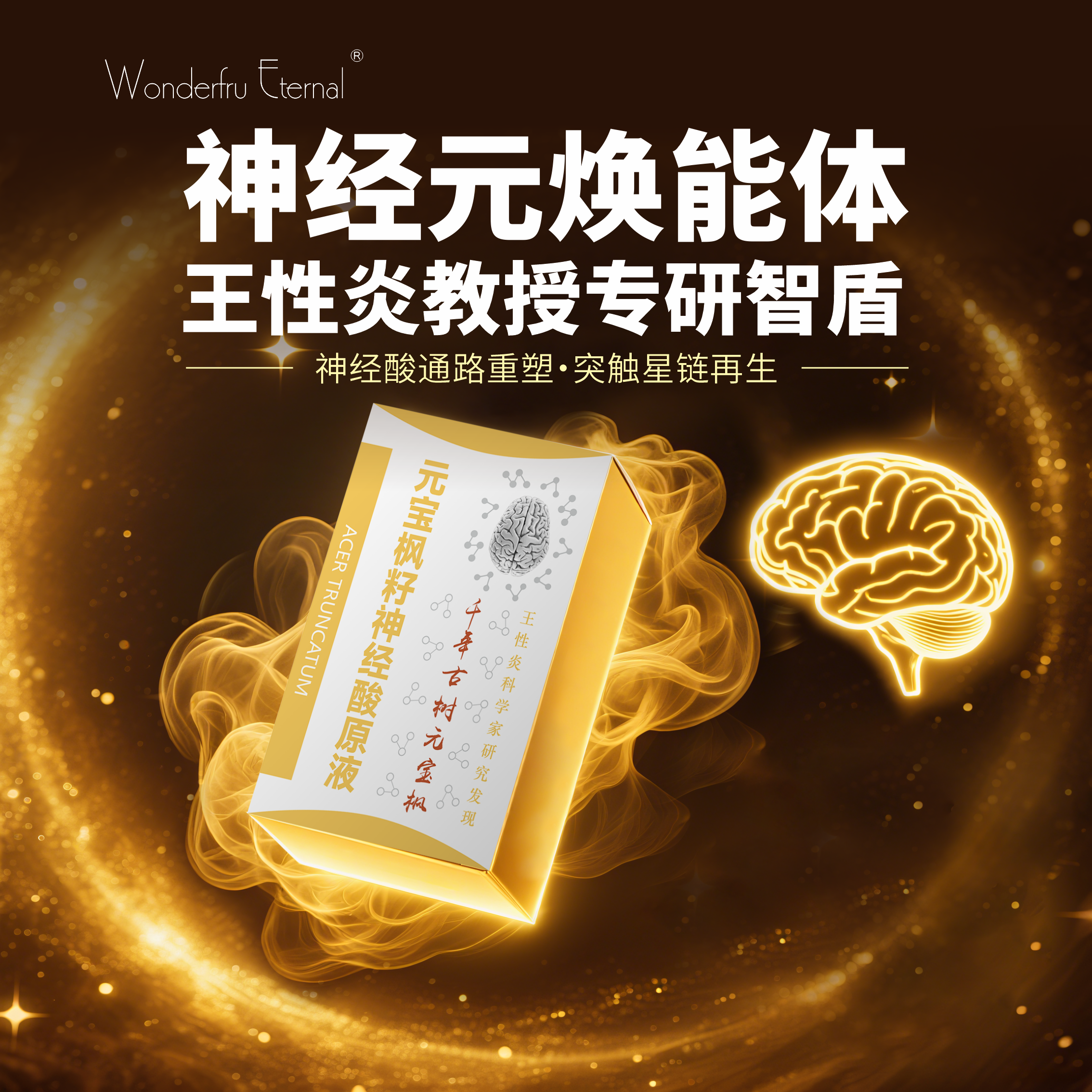 千年古树元宝枫籽·神经酸高纯度原液 脑智力记忆 辰哥溯源