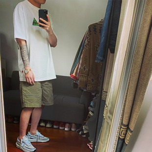 YOU SHIRT BTTJOB 观察者眼睛全棉短袖 SEE WHITE EYE