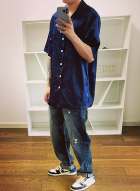 BTTJOB SILK HAWAII SHIRT Vintage丝绸夏威夷衬衫#天然贝壳纽扣