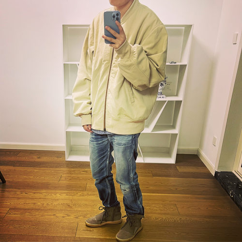 飞行夹克棉服BTTJOB丝绵内胆