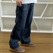 cleanfit Denim Jeans BTTJOB 微喇水波纹重工2021M丹宁牛仔裤