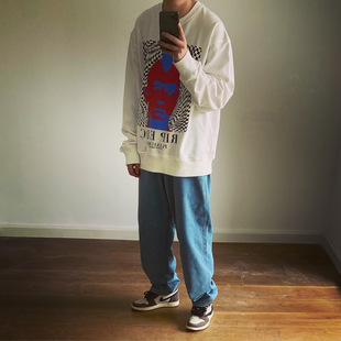 pullover sports sweatshirt陈冠希莫西干头套头卫衣 EDC BTTJOB