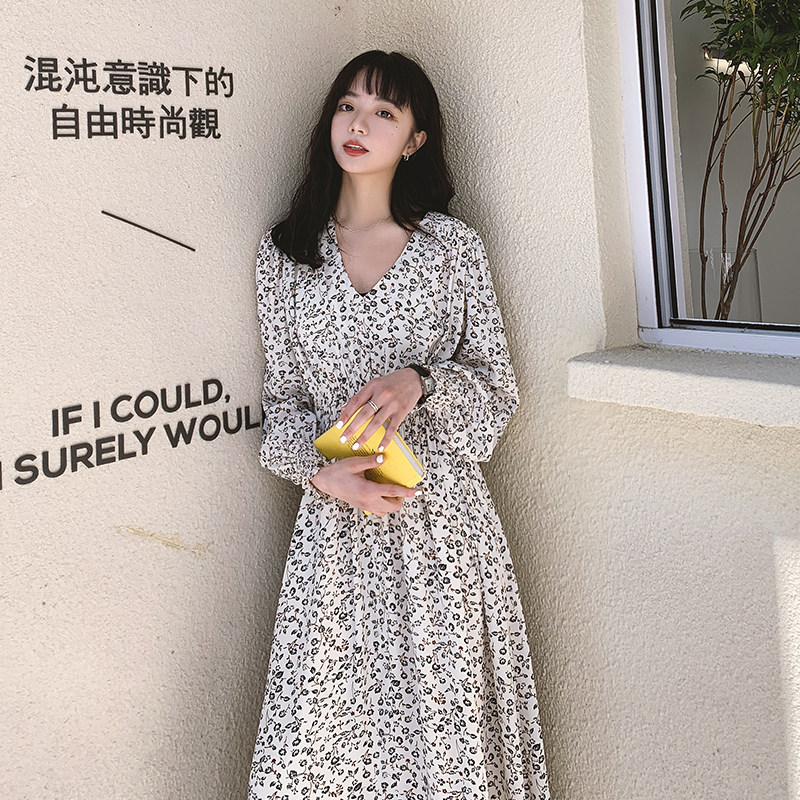 新款！24年春款现货碎花连衣裙259/货号802/p95控158,女装连衣裙,浙宝180A