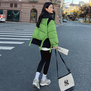 韩系黑色短款羽绒服女冬2022年新款时尚高端洋气版型好看加厚外套图片