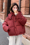 新款现货！小个子短款连帽羽绒服女浙宝180A/货号1829/p255控358，女装羽绒服，浙宝180A