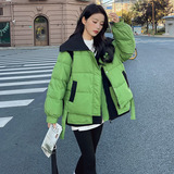韩系黑色短款羽绒服女冬2022年新款时尚高端洋气版型好看加厚外套，女装羽绒服，浙宝180A