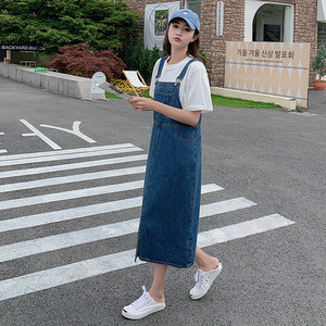 现货！24年新款背带牛仔连衣裙夏季浙宝180A/货号8823/p110控168图片