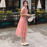 现货！24年修身显瘦气质V领连衣裙女浙宝180A/货号8001/p115控168，女装连衣裙，浙宝180A