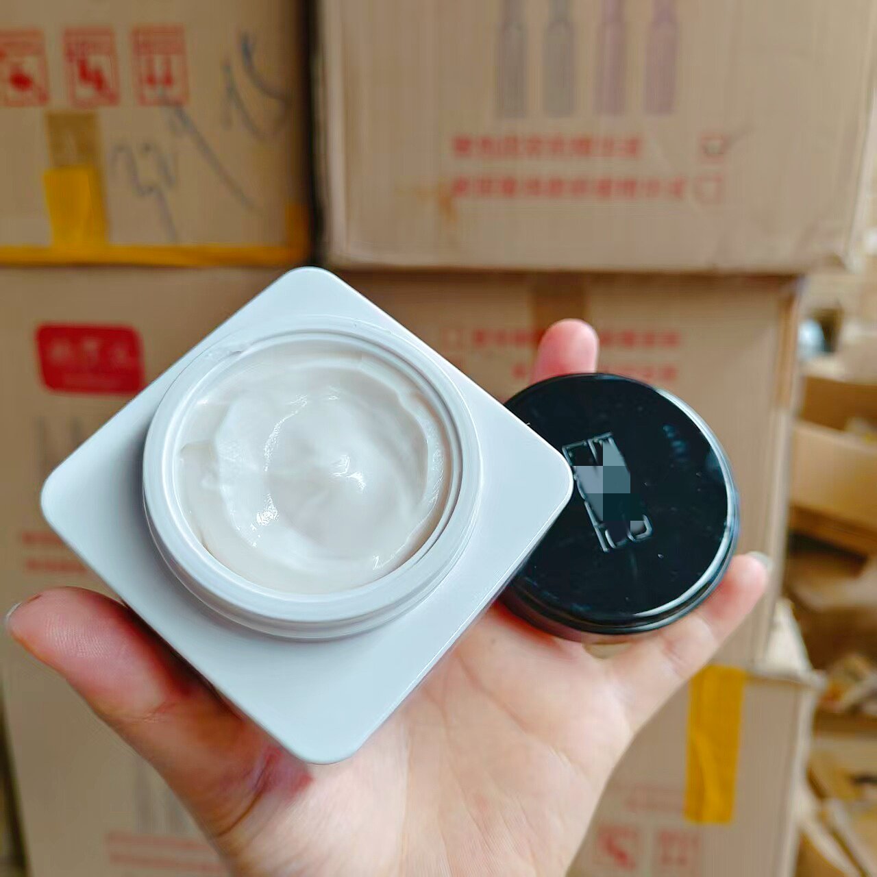 油皮不闷痘~澳@论~家豆腐霜50g活力润泽晚霜修护暗沉泛红亮肤