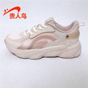 新款 2022夏季 运动休闲跑步网面透气耐磨防滑F22D68 正品 贵人鸟女鞋