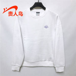 贵人鸟卫衣女正品 针织圆领加厚加绒运动休闲4325M82 2022冬新款