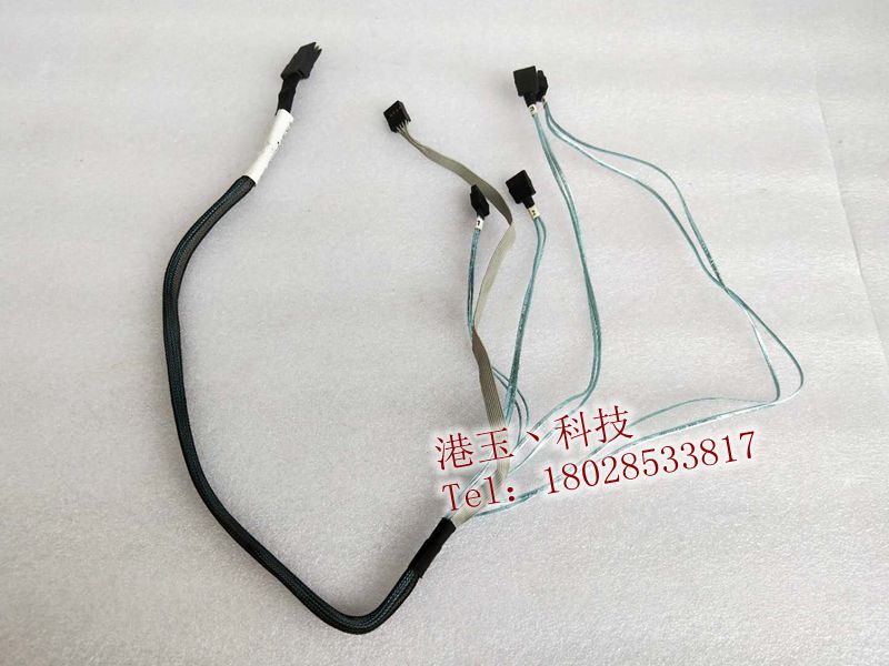 HP DL180G6 安费诺 1转4 Mini-SAS线 SFF-8087-4*SATA 数据线