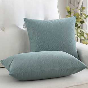北欧沙发抱枕纯色靠垫客厅现代简约大号靠枕套不含芯可拆洗腰枕
