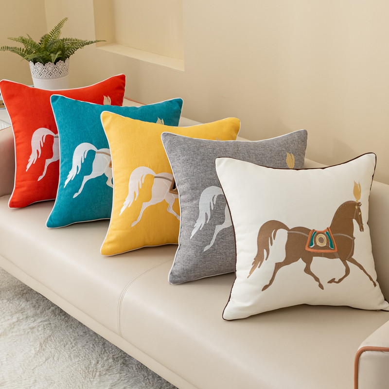 轻奢刺绣客厅沙发靠垫抱枕套不含芯床上靠背汽车飘窗靠枕腰枕软包,居家布艺,靠垫/抱枕,淘宝优惠券,粉丝福利购,淘宝优惠卷