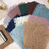 拼贴打底10张 自制手帐内芯 进口落水纸 大小姐手帐特种素材纸包