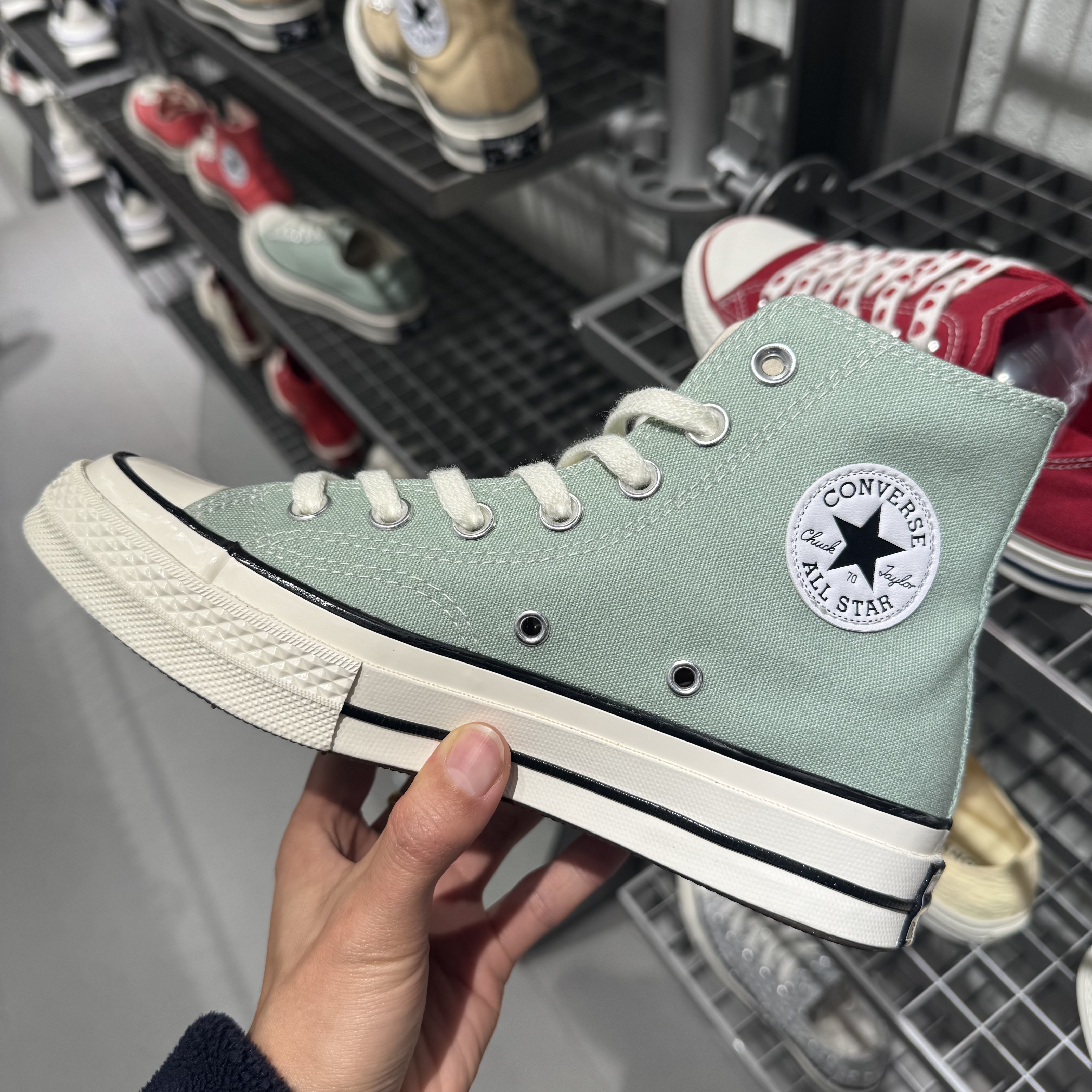 匡威Converse1970S薄荷绿2026新款高帮男女同款休闲帆布鞋A15971C