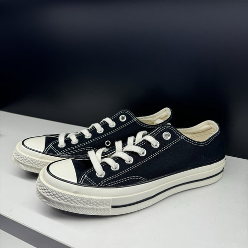 匡威Converse1970s黑白低帮男女情侣帆布鞋162058C