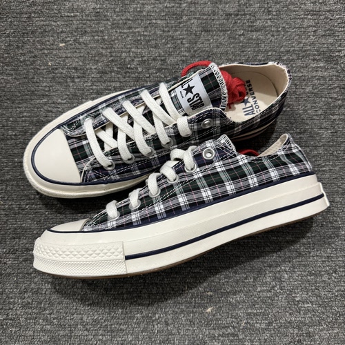 匡威Converse x Noah联名1970s格子低帮男女同款帆布鞋A19715C