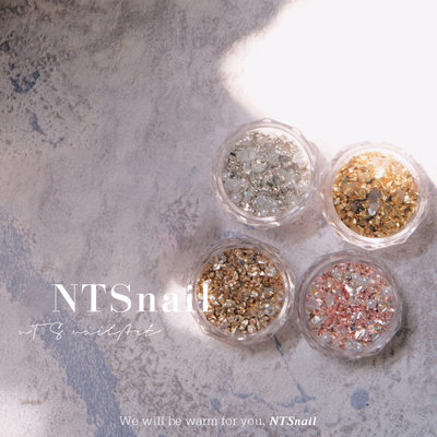 NTS nail 甄选 日式maya同款 美甲饰品 巴洛克碎石珍珠小钻混合装