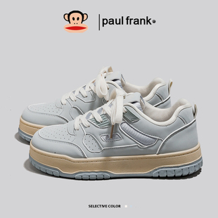 大嘴猴小白鞋厚底女鞋2026春季新款学生配裙子校园百搭休闲板鞋子