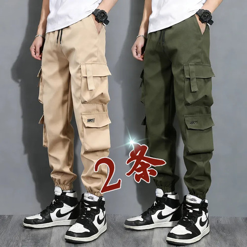 工装裤子男工地耐磨宽松工作裤