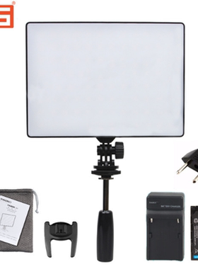 永诺YN300AIR摄影灯双色温LED超薄摄像补光灯直播冷暖可调柔光灯