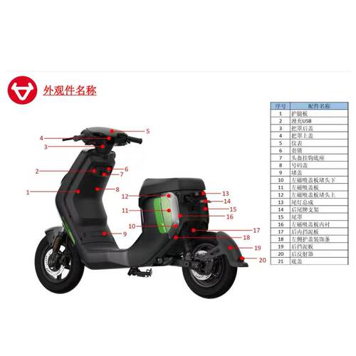 小牛电动车新款26MT烤漆件