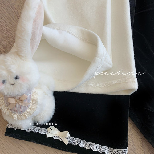 桃可了◆《树上的鱼》很好穿显腿长的喇叭裤女新款秋冬休闲裤子