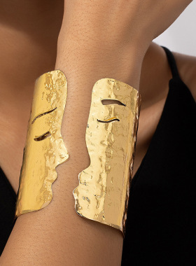 开口手饰臂镯夸张设计感手镯