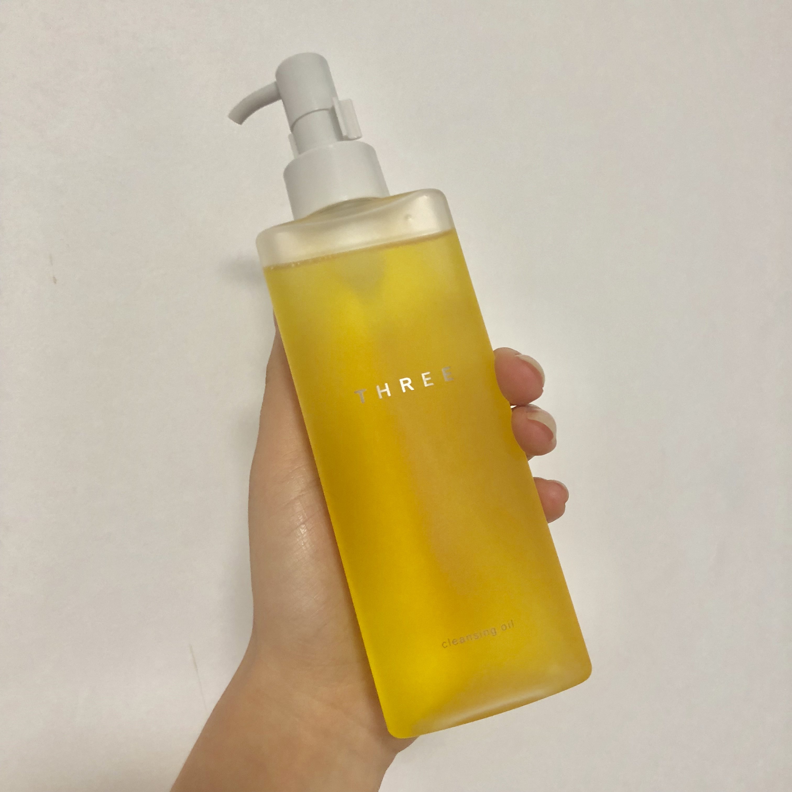 日本three小三卸妆油185ml纯天然植物温和深层卸妆慜感肌可用新款